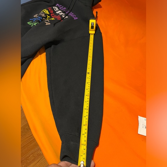 Balenciaga Hoodie - Black, Size: S, Unisex *Please read description* - Picture 11 of 12